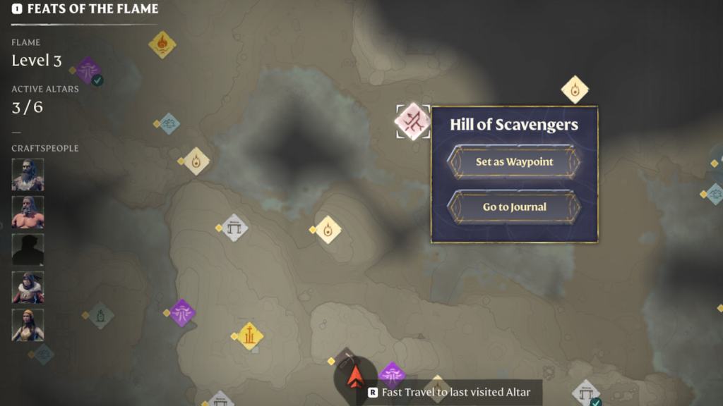 Hill of Scavengers Location