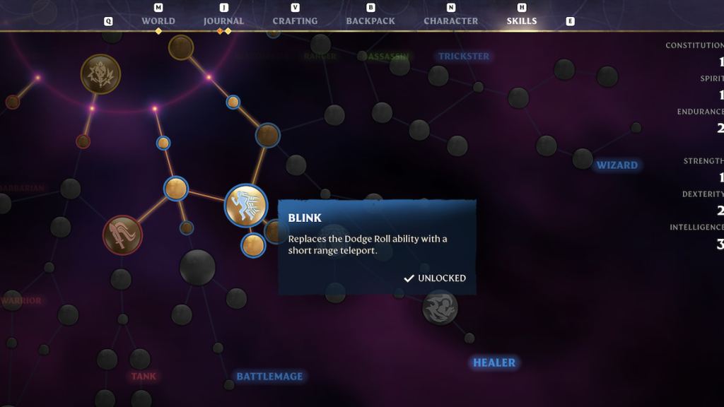 Blink Skill